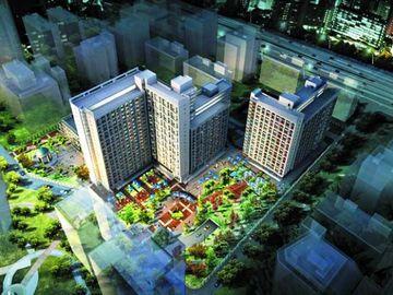 Seasons Park Apart Hotel Beijing Exterior foto
